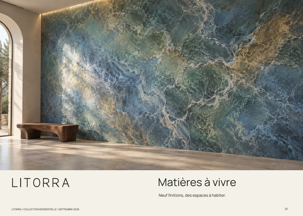 Couverture du catalogue Matières à vivre