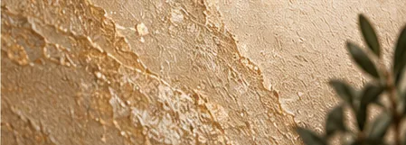 Matière minérale sable aux reflets dorés, vue de près