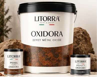 Pot LITORRA OXIDORA dans son ambiance